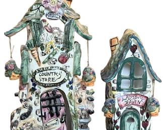 HandPainted House Luminaries
