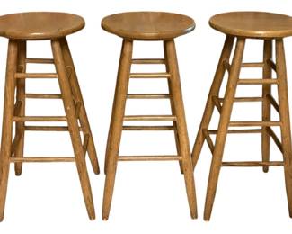 3 Maple Barstools