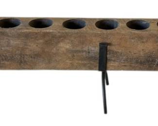 Decorative Wood Sugar Mold