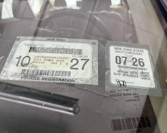 119 2016 Honda Accord EXL Regsmin