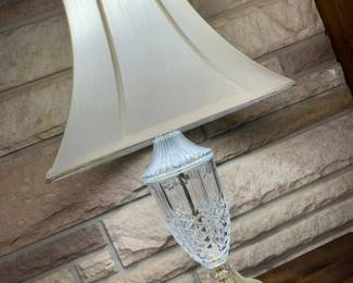 119 Cut Glass Table Lamp X2min