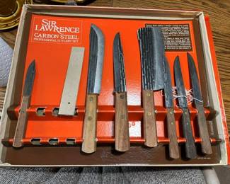 119 Sir Lawrence Carbon Steel Knife Setmin