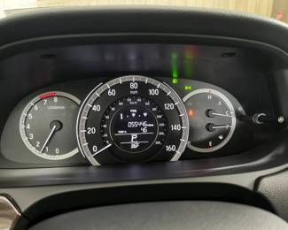 119 2016 Honda Accord EXL Dashboard Mileagemin