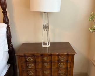 Vintage Henredon Three drawer side table 