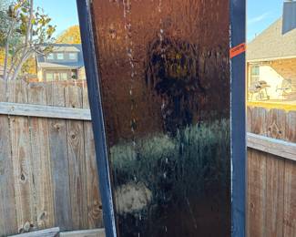 Electric waterfall in working condition