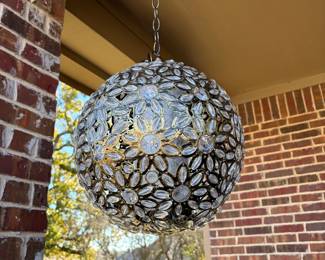 Brand, new art, deco lighted, glass bulbs