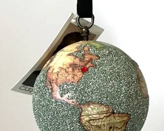 Eliot Raffit ornament - red jewel on NYC