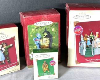 Wizard of Oz ornaments collection