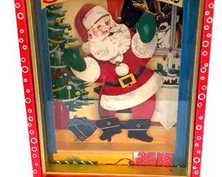 Dancing Santa music box - excellent working condition