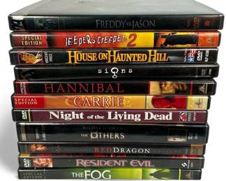 Horror movies - new and like new
