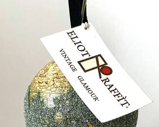 Eliot Raffit glitter ornament with jewel