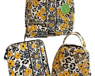NEW Vera Bradley Go Wild Day Bag Set 