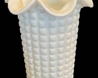 Imperial Glass Hobnail Milk Glass 