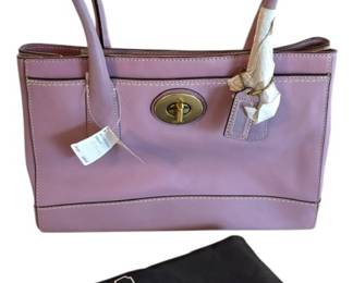 Authentic COACH Madeline Lilac Purse 
