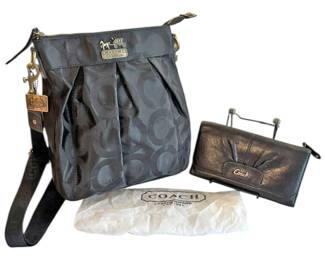 Black COACH Purse Set Replicas 