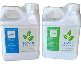 NEW Tower Garden pH Solution Pair 
