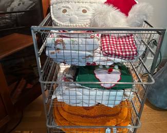Christmas linens