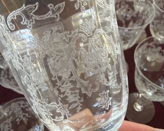 Fostoria wine glasses