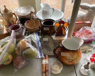 Miscellaneous items in Patio room 