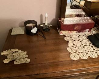 Bedroom - items on dresser