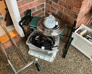 Patio room - portable seat, electronics & more