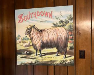 This is in den going out to patio room 