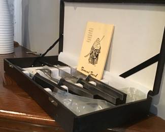 Samurai Sword carving set