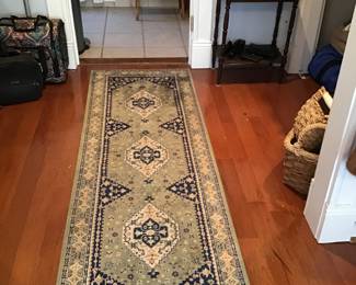 runner in bedroom, clothing etc.