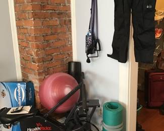 exercise equipment and supplies