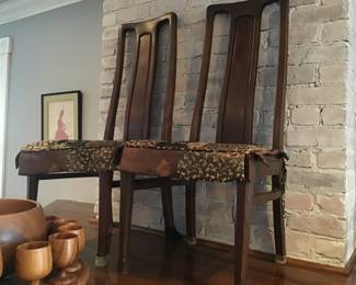 Far Eastern Furnishings Co. Okinawa - 2 of 8 dining room chairs