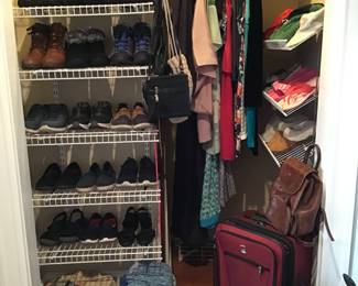 more clothing, suitcases, etc.