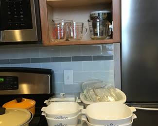 Corning Ware, etc.