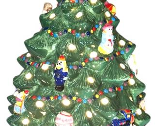 Radko Figural Ornament Ceramic Tree