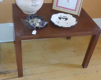 Very nice super heavy Lane table