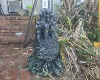 Large pineapple garden fountain