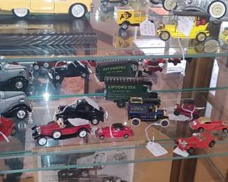 Miniature vintage car collection