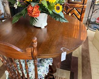 Vintage dining table and chairs