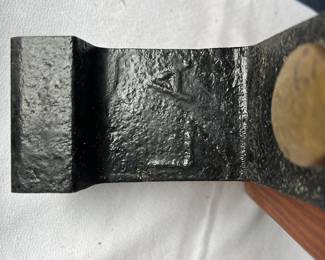 “L A” Railroad Track Bookends,