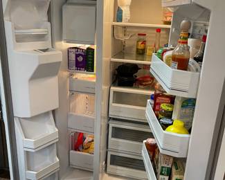 Vintage KitchenAid Side by Side Freezer/Fridge