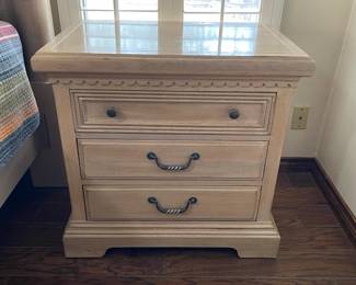 Lexington Solid Oak Contemporary Coastal Nighstand