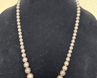 Sterling Silver Native American Pearls