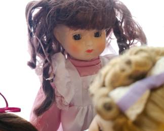 Vintage Brinn's 1986 porcelain collectors doll