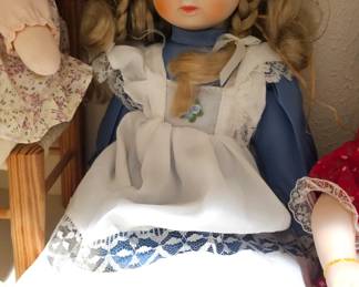 Vintage porcelain doll Brinn's