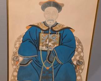 Chinese figure wall art