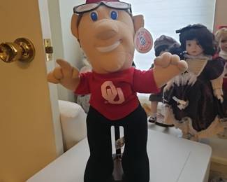 Collectible OU doll