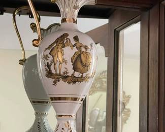 Vintage Porcelain Decorative Pitcher