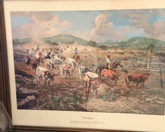 Western Framed Art Print