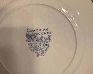 Johnson bros ironstone Coach Office