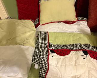 Baby bedding
Crib also available