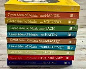 Time Life Great Men of Music Cassette Box Set Lot Strauss Handel Bach Mozart Beethoven Haydn Etc.